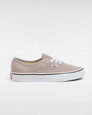 Beige Men Vans Authentic Sneakers Canada | VN0576831