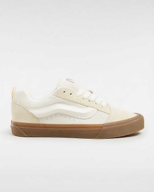 Beige Men Vans Knu Skool Sneakers Canada | VN2435901