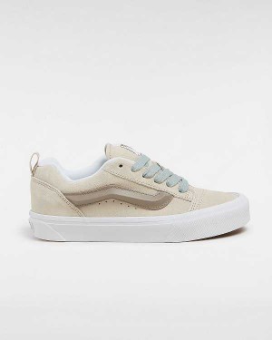 Beige Men Vans Knu Skool Sneakers Canada | VN8214709