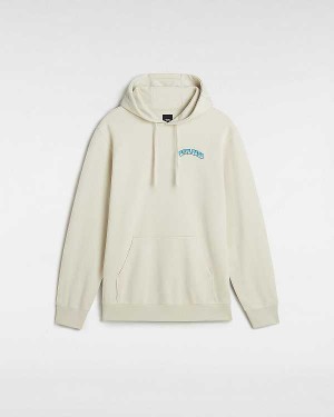 Beige Men Vans True Waves Hoodie Canada | VN6154982