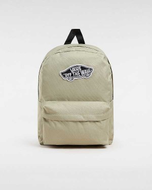 Beige Unisex Vans Old Skool Classic Backpacks Canada | VN2741983