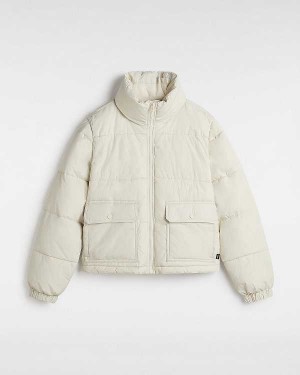 Beige Women Vans MTE Aubrey Primaloft Jacket Canada | VN6150432