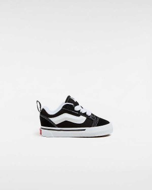 Black Kids' Vans Knu Skool (1-4 Years) Sneakers Canada | VN1824963