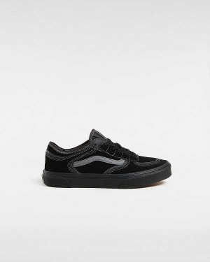 Black Kids' Vans Rowley Classic (8-14 Years) Sneakers Canada | VN7356481