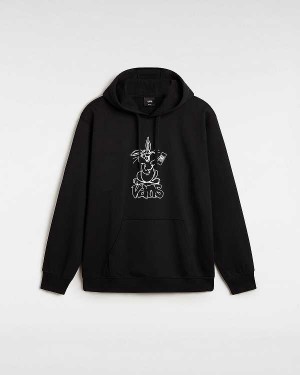 Black Men Vans Crazy Eddy 66 Loose Hoodie Canada | VN0892465