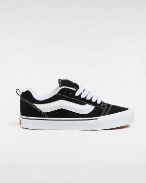 Black Men Vans Knu Skool Skate Shoes Canada | VN7631980