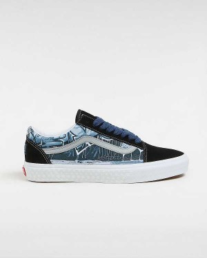 Black Men Vans Old Skool Sneakers Canada | VN6943571