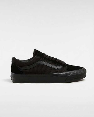 Black Men Vans Premium Old Skool Skate Shoes Canada | VN3785620