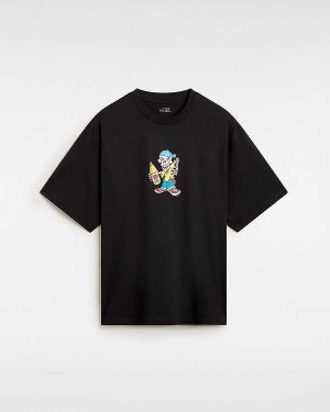 Black Men Vans Reggie T Shirts Canada | VN4521967