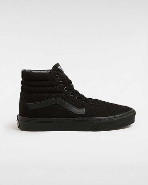 Black Men Vans Sk8-Hi Sneakers Canada | VN9250783