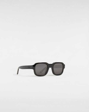 Black Unisex Vans 66 Sunglasses Canada | VN6195382
