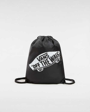 Black Unisex Vans Drawstring Crossbody Bag Canada | VN4189607