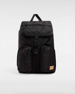 Black Unisex Vans Field Trippin Backpacks Canada | VN2735491