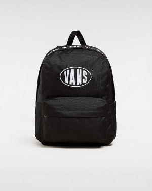 Black Unisex Vans Old Skool Backpacks Canada | VN3542891
