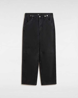 Black Women Vans Curbside Pants Canada | VN3458072