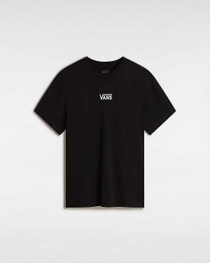 Black Women Vans Flying V Oversized T Shirts Canada | VN7389501