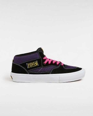 Black Women Vans Half Cab Skate Shoes Canada | VN3867915