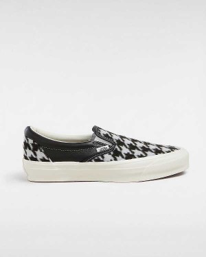 Black Women Vans Premium 98 Slip On Shoes Canada | VN9254736