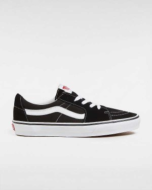 Black Women Vans Sk8-Low Skate Shoes Canada | VN2046789