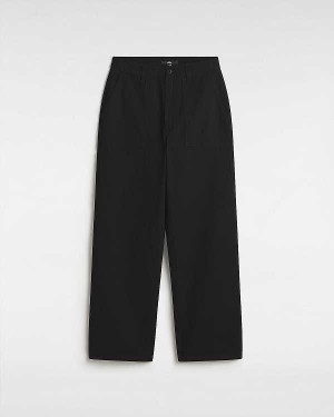 Black Women Vans Union Relaxed Carpenter Pants Canada | VN2568910