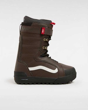 Black / Brown Men Vans Hi-Standard Pro X Jill Perkins MTE Snowboard Boots Canada | VN3927605