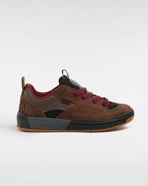Black / Brown Men Vans Mixxa Skate Shoes Canada | VN5609341