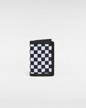 Black / White Unisex Vans Slipped Wallet Canada | VN1973205