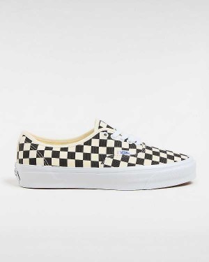 Black / White Women Vans Premium Authentic 44 Sneakers Canada | VN5738012