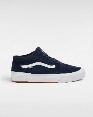 Blue Men Vans BMX Style 114 Sneakers Canada | VN5297041