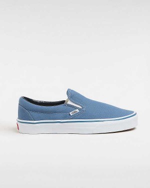 Blue Men Vans Classic Slip On Shoes Canada | VN1046257