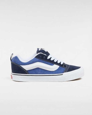 Blue Men Vans Knu Skool Skate Shoes Canada | VN0789142