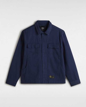 Blue Men Vans Mcavoy Station Jacket Canada | VN4685937