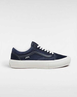 Blue Men Vans Old Skool Skate Shoes Canada | VN5789432