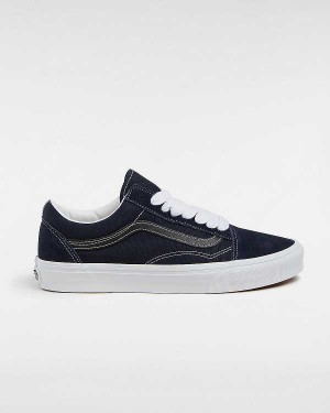 Blue Men Vans Old Skool Sneakers Canada | VN9867054
