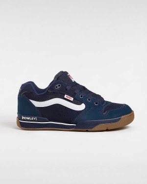 Blue Men Vans Rowley XLT Skate Shoes Canada | VN4783915