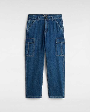 Blue Men Vans Service Cargo Loose Pants Canada | VN3754928