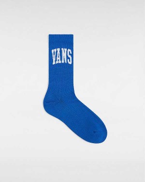 Blue Unisex Vans Arched Crew (1 Pair) Socks Canada | VN3605984