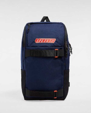 Blue Unisex Vans Obstacle Backpacks Canada | VN2839617
