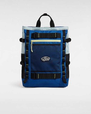 Blue Unisex Vans Sherwin Backpacks Canada | VN7046235