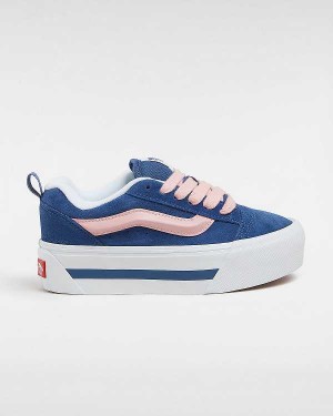 Blue Women Vans Knu Stack Sneakers Canada | VN5328769
