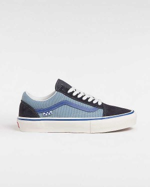 Blue Women Vans Old Skool Skate Shoes Canada | VN5160782