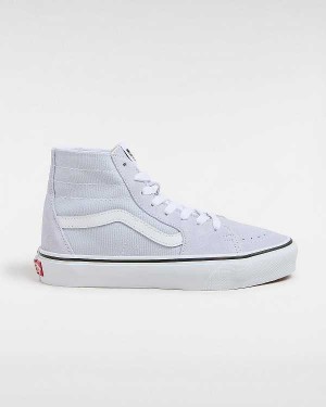 Blue Women Vans Sk8-Hi Tapered Sneakers Canada | VN1543962