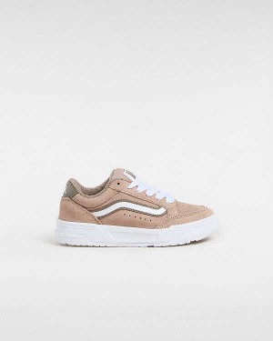 Brown Kids' Vans Hylane SUEDE Warm Taupe (4-8 years) Sneakers Canada | VN5479201