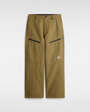 Brown Men Vans MTE High-country 3L Pants Canada | VN9570618