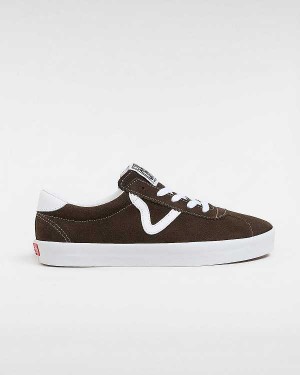Brown Men Vans Sport Low Sneakers Canada | VN9763124