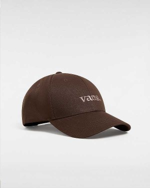 Brown Unisex Vans 66 Structured Jockey Hats Canada | VN9638702