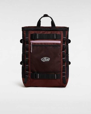 Brown Unisex Vans Sherwin Backpacks Canada | VN4298371
