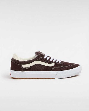 Brown Women Vans Gilbert Crockett Skate Shoes Canada | VN1758293