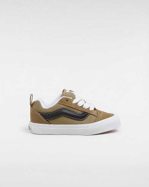 Green Kids' Vans Knu Skool (4-8 Years) Sneakers Canada | VN1294675