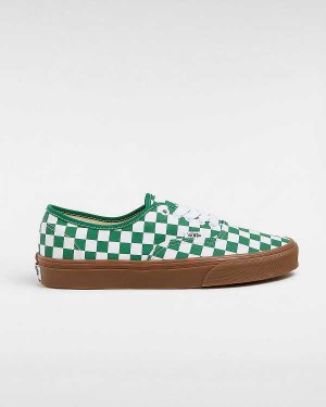 Green Men Vans Authentic Sneakers Canada | VN4617395
